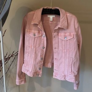 Light Pink H&M Jean Jacket